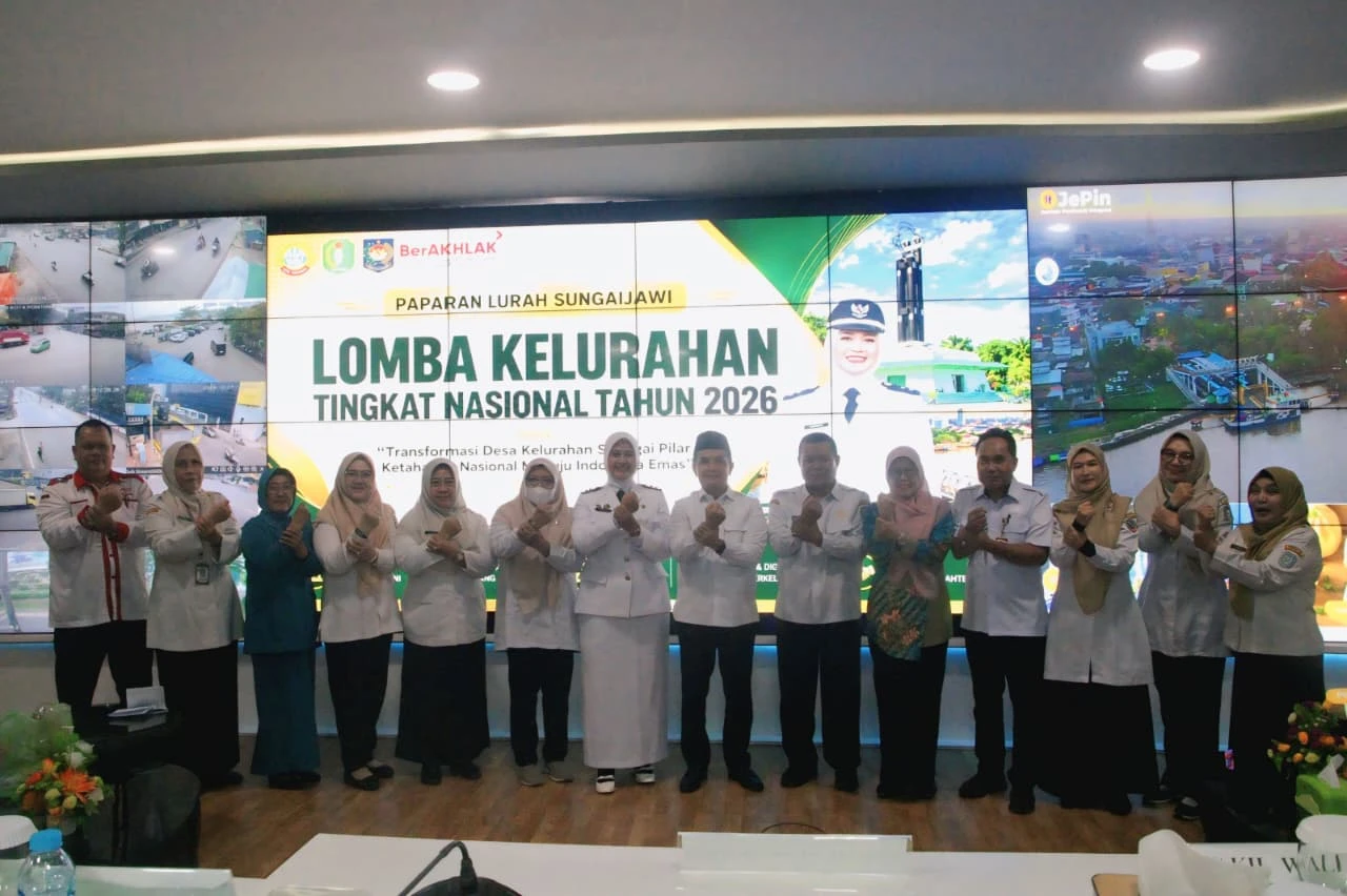 Sungai Jawi Wakili Kalbar di Penjaringan Kelurahan Berprestasi Nasional